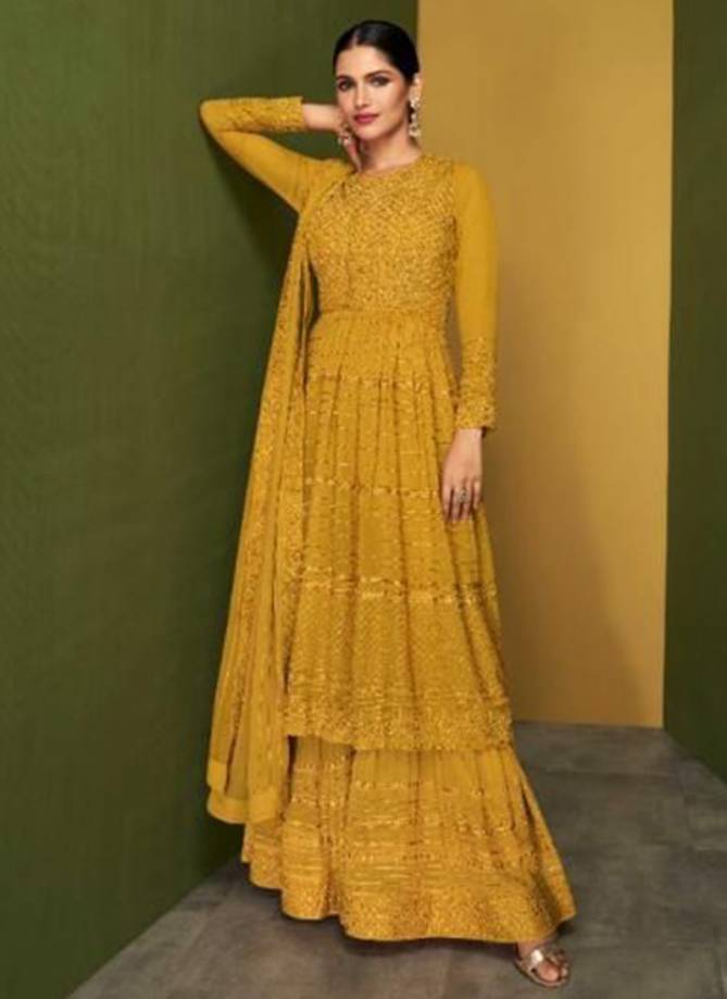 Sayuri AAREKHI Heavy Wedding Wear Designer Long Anarkali Salwar Suit Collection